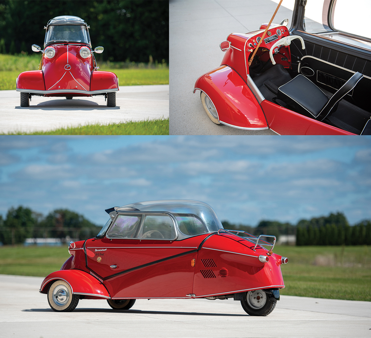1956 Messerschmitt KR 200 offered at RM Sotheby's The Elkhart Collection live auction 2020